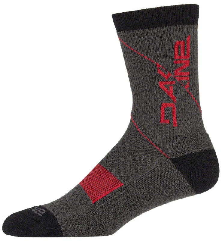 Dakine Berm Crew Socks - Black/Tan Small/Medium