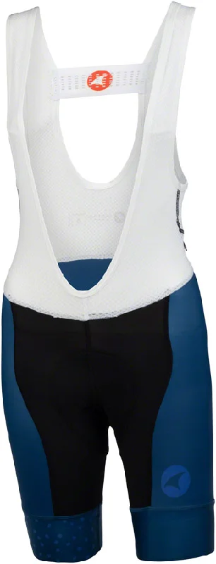 Salsa Team Polytone Womens Bib Short - Dark Blue Large