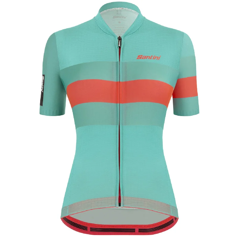 Maglia donna Santini Sleek Bengal - Azzurro