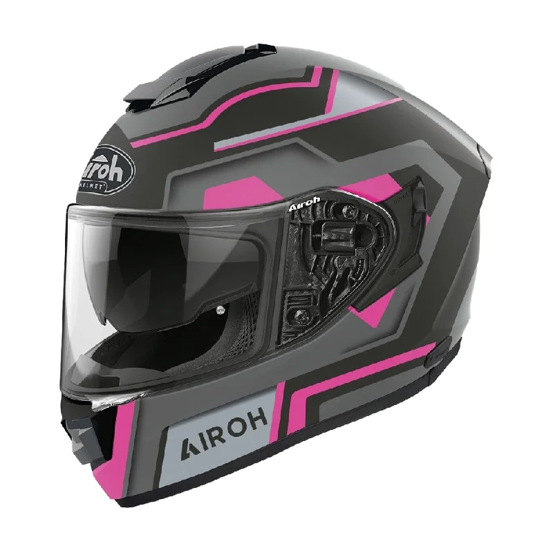 AIROH ST501 HELMET - SQUARE PINK MATT