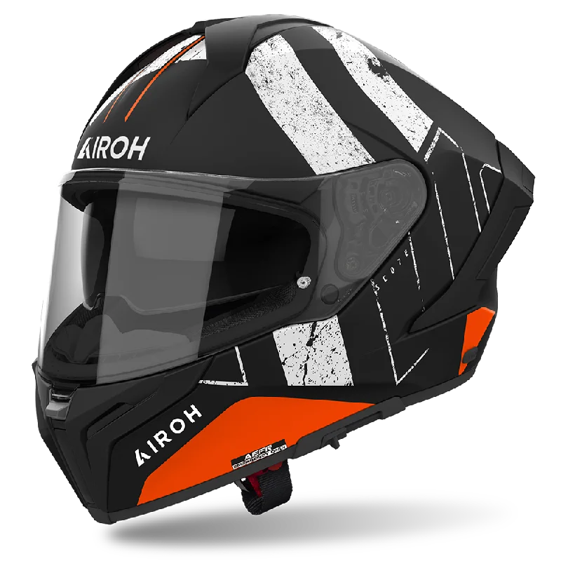 AIROH MATRYX HELMET - SCOPE ORANGE MATT