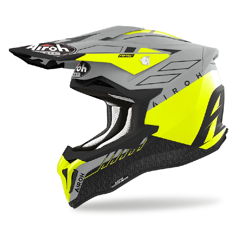 AIROH STRYCKER HELMET - SKIN YELLOW MATT