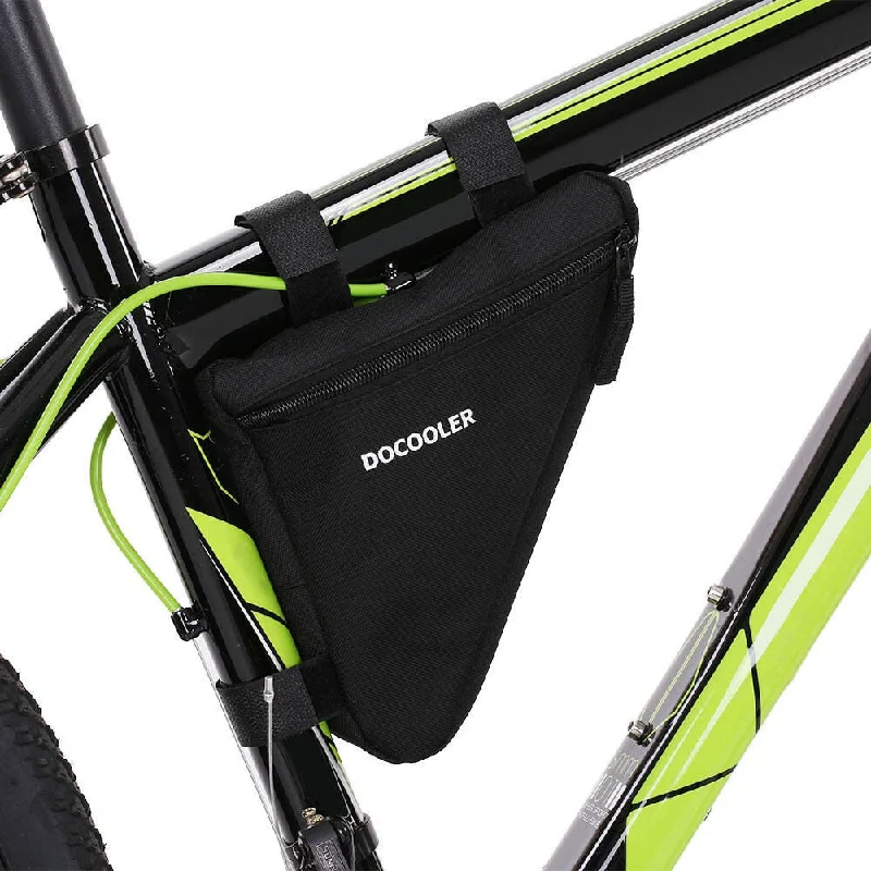 Docooler Triangle Cycling Bag Waterproof Bicycle Front Saddle Tube Frame Pouch Bag Holder Outdoor Sport Triangle Bicycle Bag