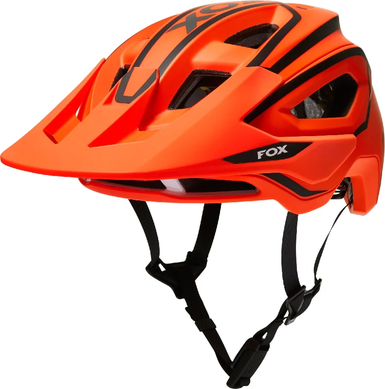 FOX SPEEDFRAME PRO DVIDE HELMET - FLO ORANGE