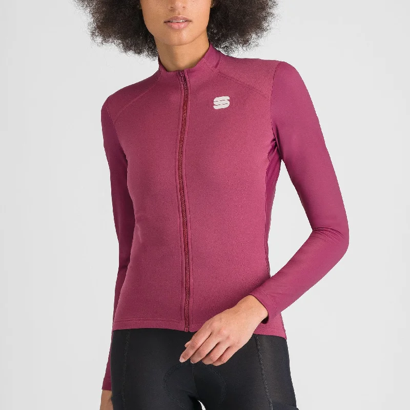 Maglia maniche lunghe donna Sportful Srk - Rosa