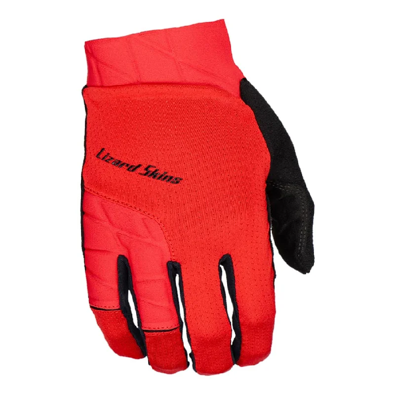 Lizard Skins Monitor Ops Full Finger Gloves Crimson Red XXL Pair