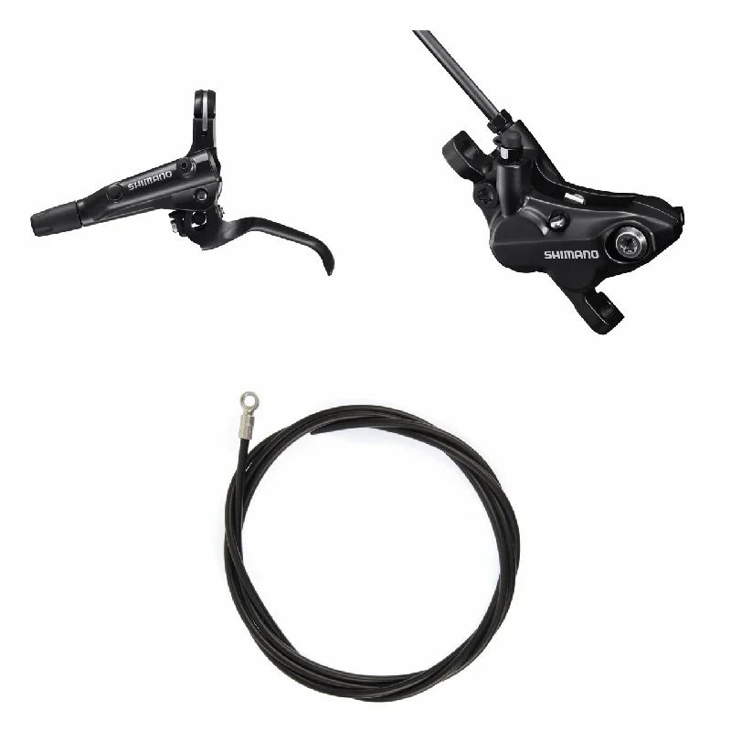 Kit freno a disco idraulico Shimano BL-MT501-L + BR-MT520 - Anteriore