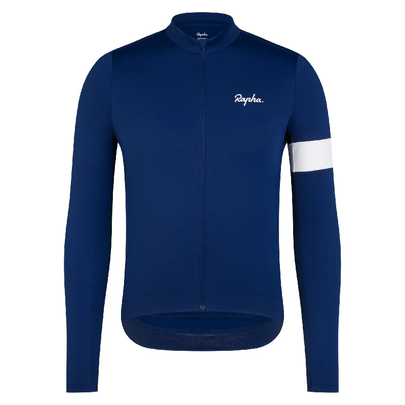 Maglia maniche lunghe Rapha Core - Blu scuro