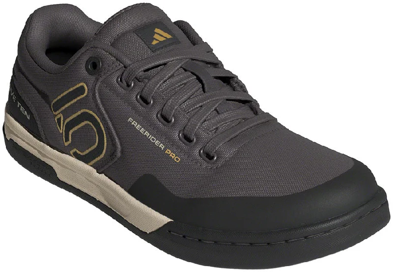 Five Ten Freerider Pro Canvas Flat Shoes - Mens Charcoal/Carbon/Oat 13