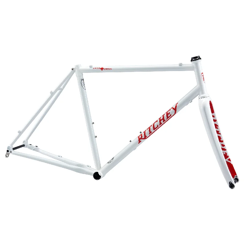 Ritchey Swiss Cross Frameset - 700c Steel White X-Large