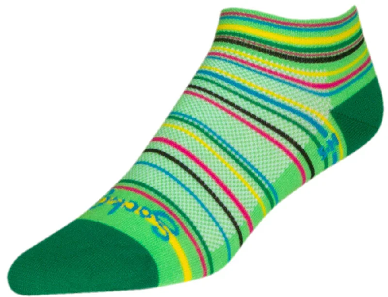 SockGuy Classic Sea Grass Socks - 1" Green Large/X-Large