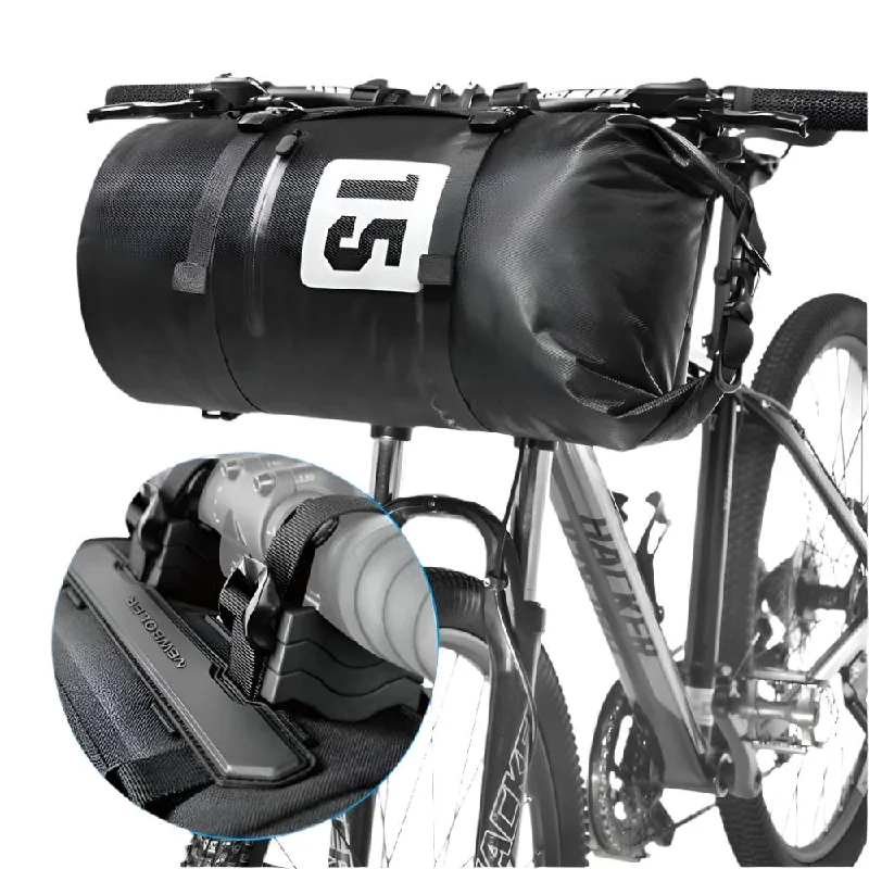 NEWBOLER Bike Front Tube Bag 10L/20L Waterproof Bicycle Handlebar Basket Pack Cycling Front Frame Pannier Bicycle Accessories