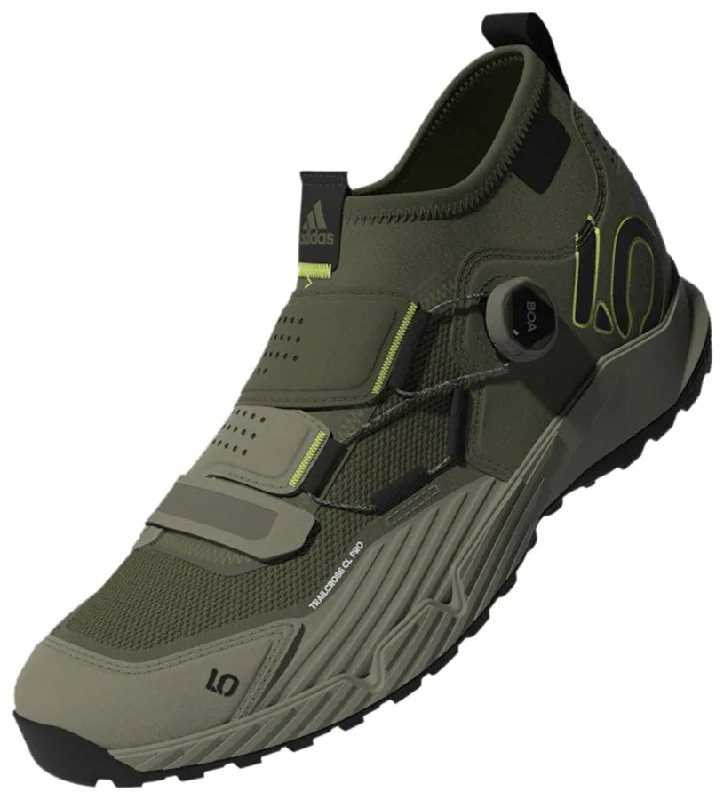 Five Ten Trailcross Pro Mountain Clipless Shoes - Mens Green/Black/Green 10