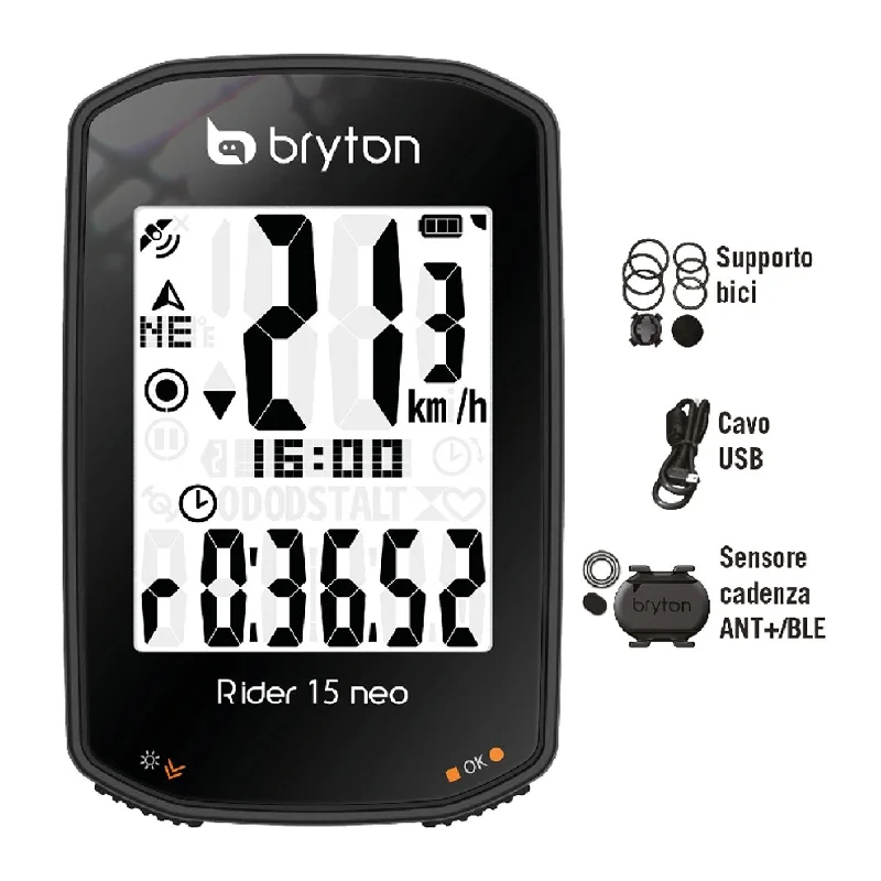 Bryton Rider 15 Neo C - Nero