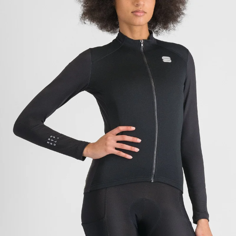 Maglia maniche lunghe donna Sportful Srk - Nero