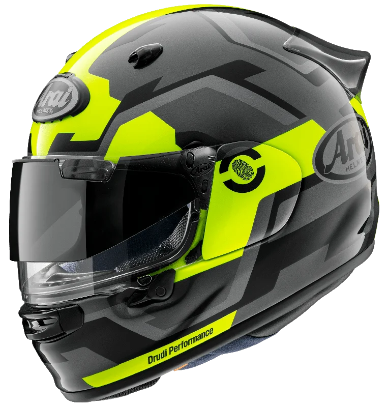 ARAI QUANTIC HELMET - FACE FLUOR YELLOW