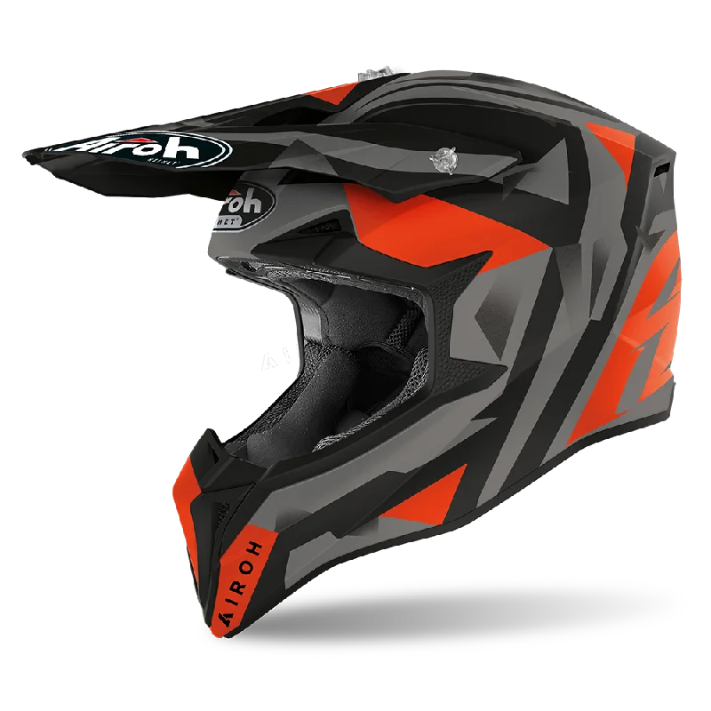 AIROH WRAAP HELMET - SEQUEL ORANGE MATT