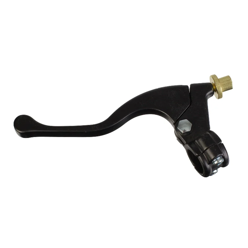 Whites Clutch Lever Assembly - Honda - Black (Shorty)