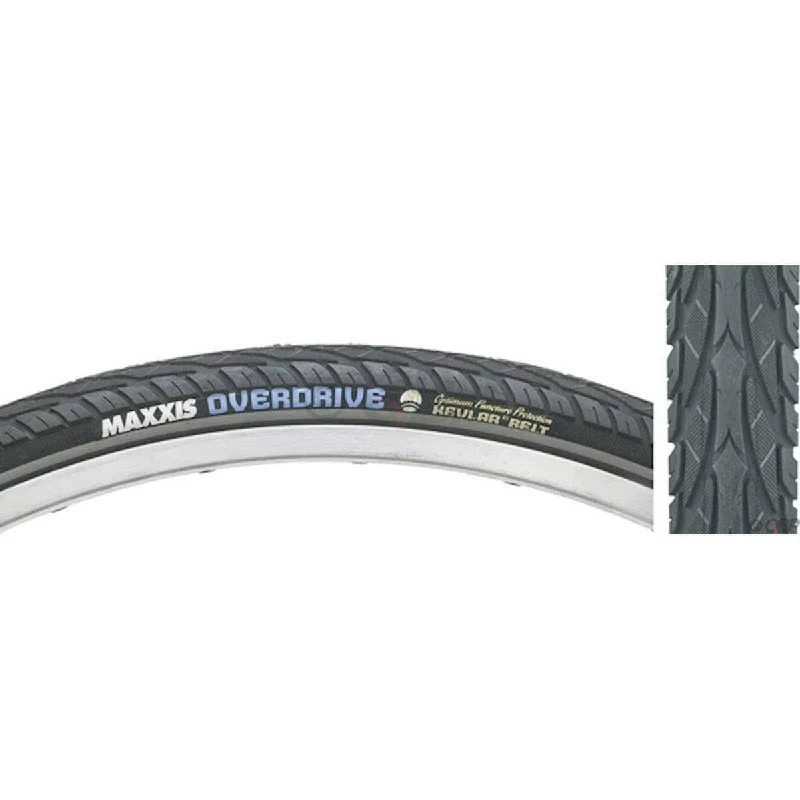 Overdrive Bike Tire: 27.5 x 1.65", Wire, 60tpi, Single Compound, Silk Worm