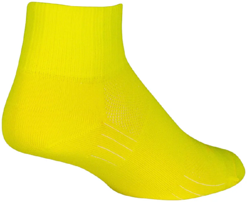 SockGuy Yellow Sugar SGX Socks - 2.5" Yellow Large/X-Large