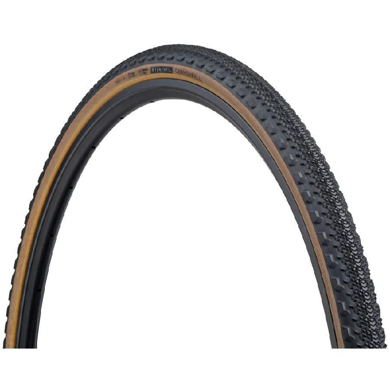 Cannonball Tire - 700 x 35 Tubeless Folding Tan Light and Supple