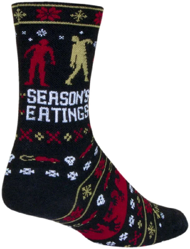 SockGuy Dead Ugly Wool Sock - 6" Small/Medium