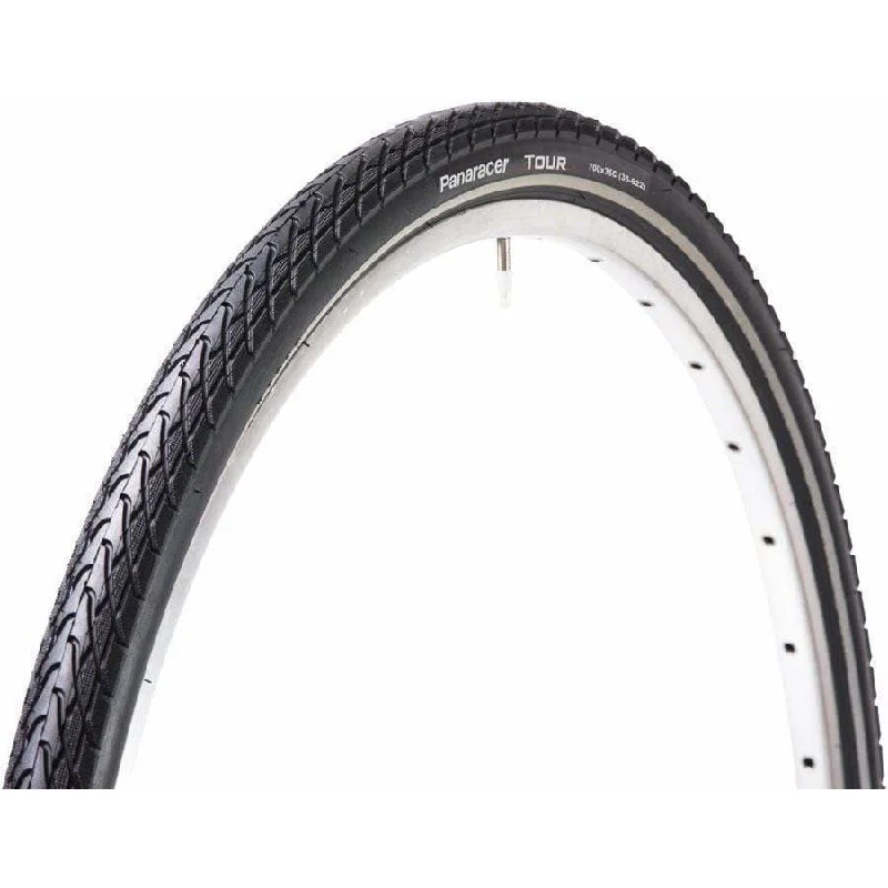 Tour Tire - 700 x 35, Clincher, Steel/Reflective