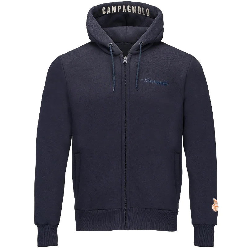 Felpa con cappuccio Campagnolo - Blu