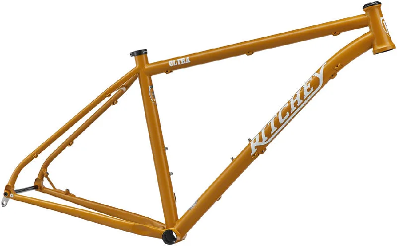 Ritchey Ultra Mountain Frameset - 29"/27.5" Steel Honey Mustard Large