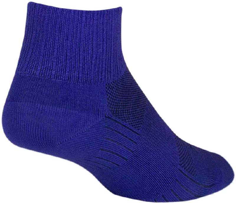 SockGuy Purple Sugar SGX Socks - 2.5" Purple Small/Medium