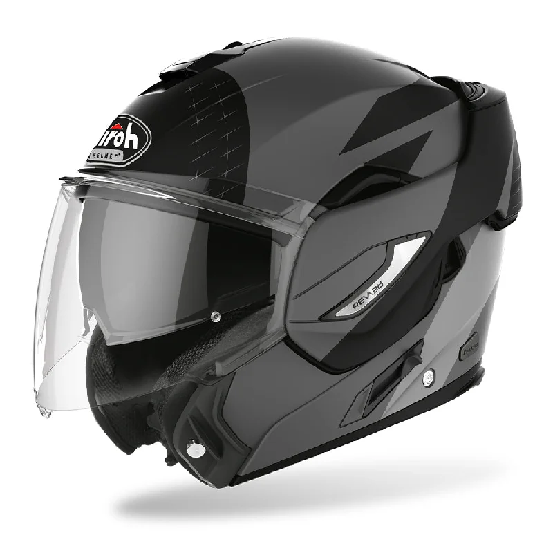 AIROH REV 19 HELMET - LEADEN ANTHRACITE MATT