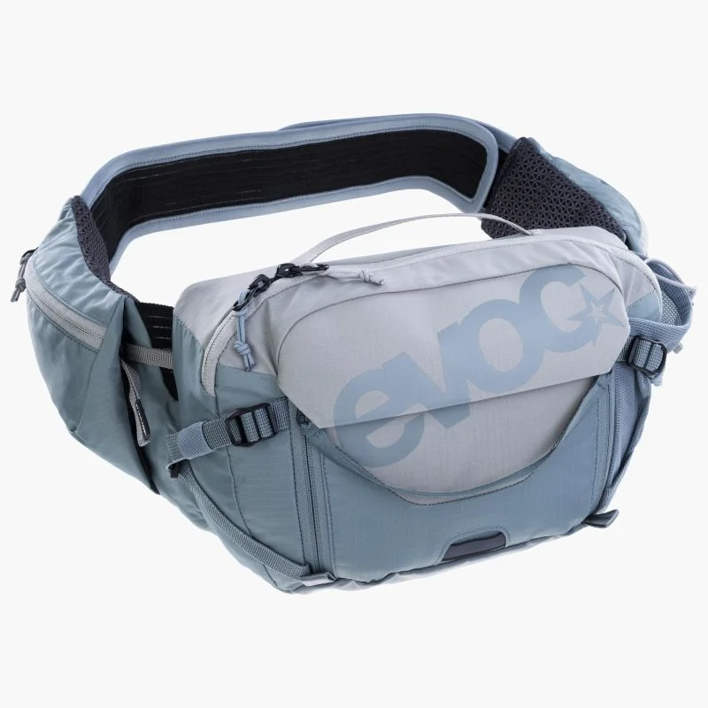 Marsupio Evoc Hip Pack Pro 3 + Hydration Bladder 1.5 - Grigio