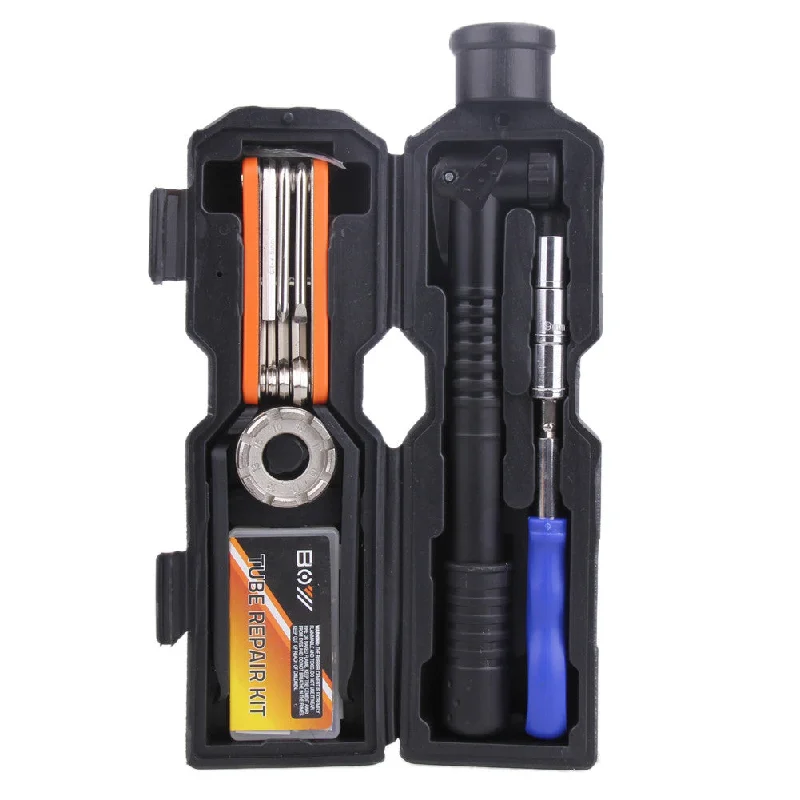 1 Set Multifunctional Bicycle Cycling Repair Tool kettle Bottle Mountain Road Bike Tire Repair Kits