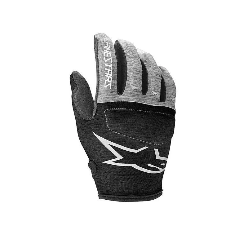 AlpineStars Youth Racer Gloves - Black / Grey