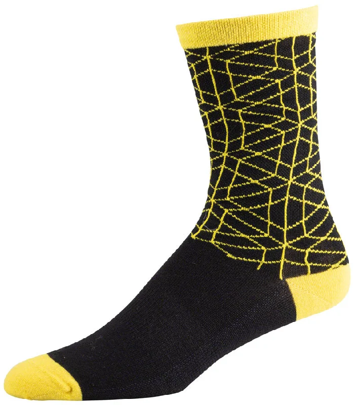 45NRTH Lumi Lightweight Wool Sock - Yellow Small