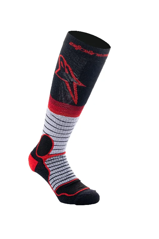 ALPINESTARS 2024 MX PRO SOCKS - BLACK/GREY/RED