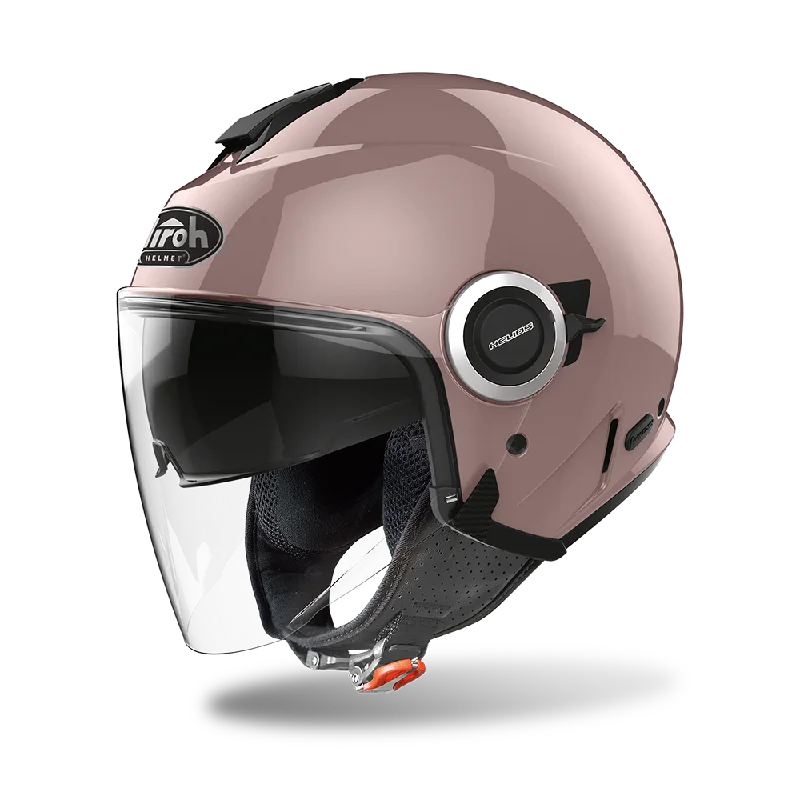 AIROH HELIOS HELMET - METALLIC ROSE