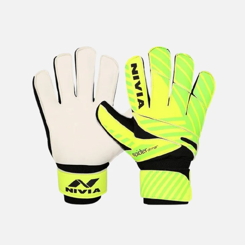 Nivia Ditmar Spider Goalkeeper Gloves -Green/Black