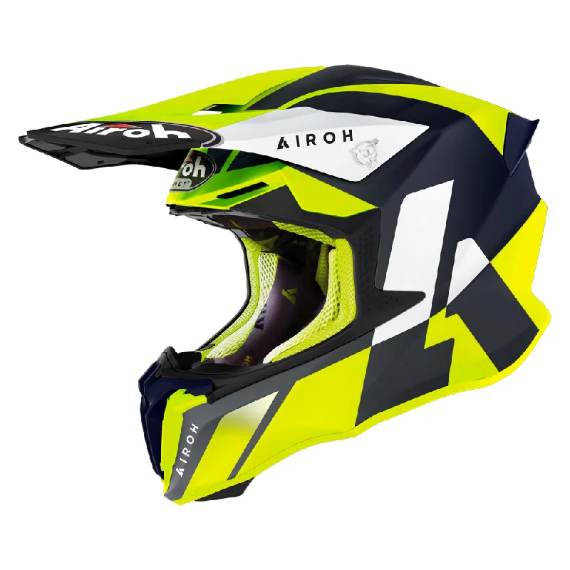 AIROH TWIST 2.0 HELMET - LIFT YELLOW MATT