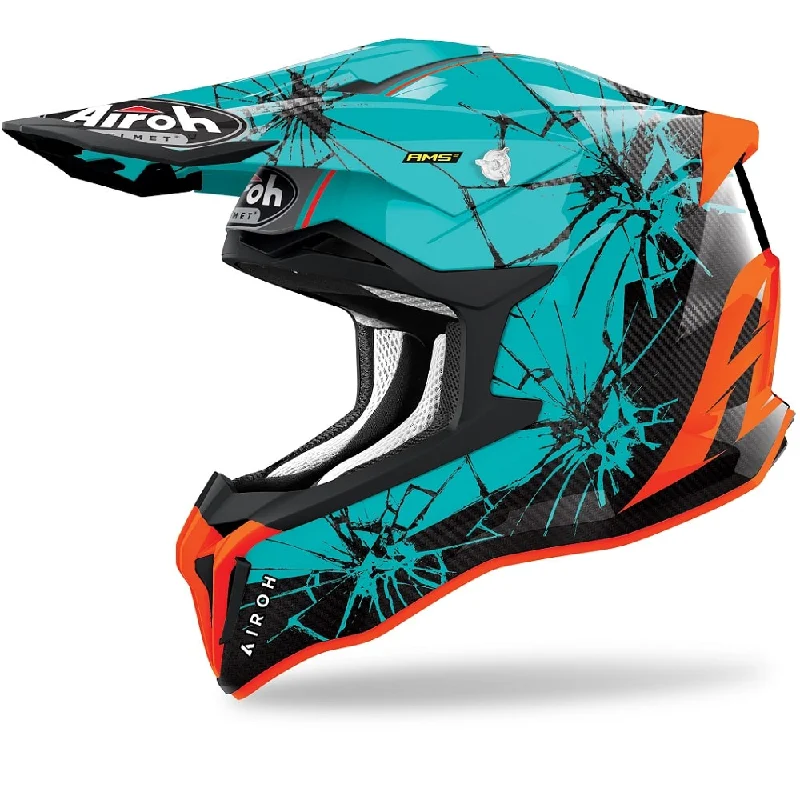 AIROH STRYCKER HELMET - CRACK GLOSS