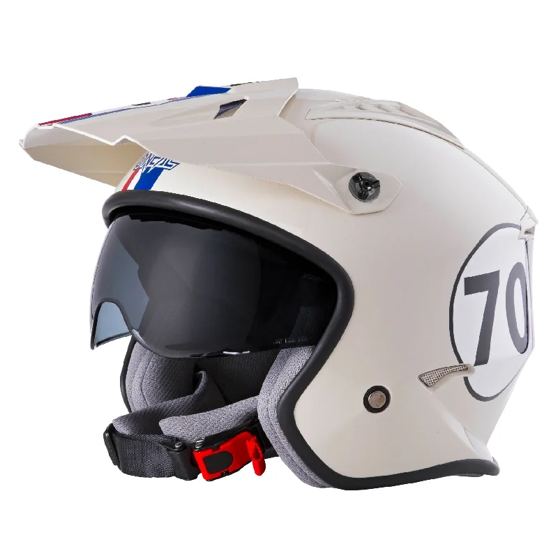 ONEAL 2024 VOLT HERBIE HELMET - WHITE/RED/BLUE